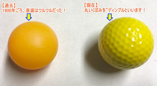 ゴルフボール表面の小さなくぼみ ディンプル がある理由について 初心者向けゴルフ情報 ワンストップゴルフアカデミー