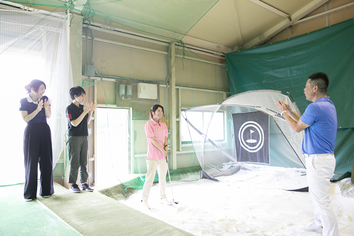ショートゲームレッスンもしっかり学べる和泉市のゴルフスクール