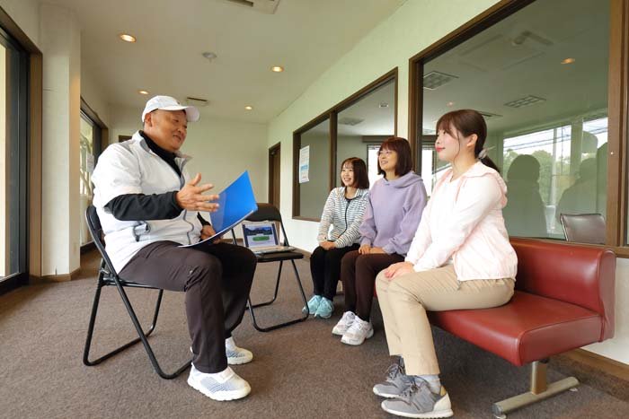 ゴルフの座学（レクチャー）