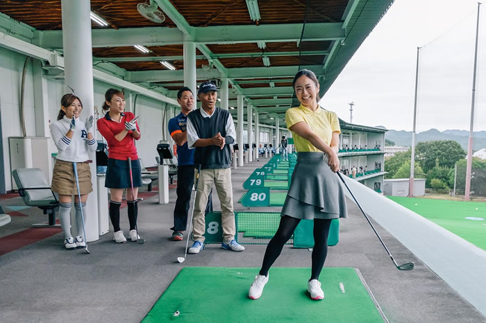 女性が多いゴルフスクール